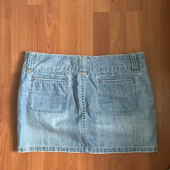 Express | Y2K Denim Mini Skirt size 12 - Picture 2 of 6